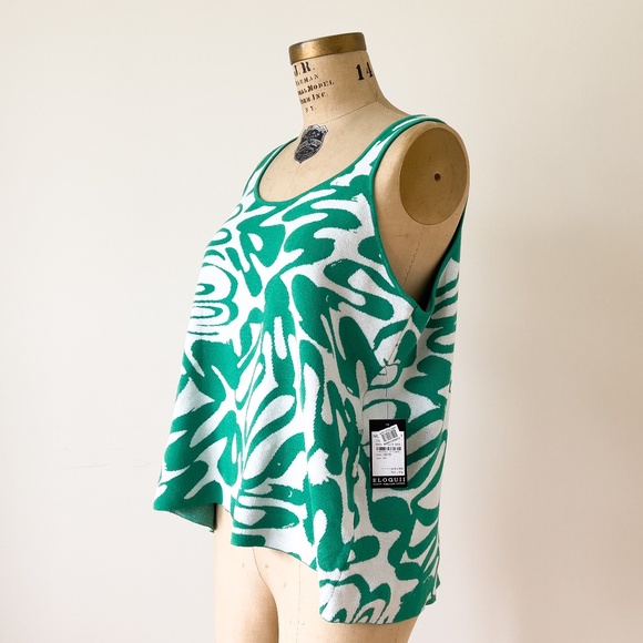 NWT Eloquii Knitted Sweater Tank - 2XL - Dopamine Maximalist - Picture 4 of 11
